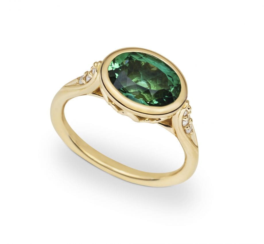 green tourmaline concerto ring 200-46